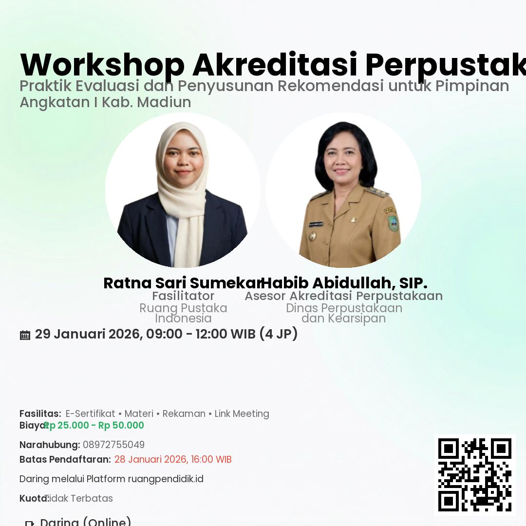 Workshop Akreditasi Perpustakaan